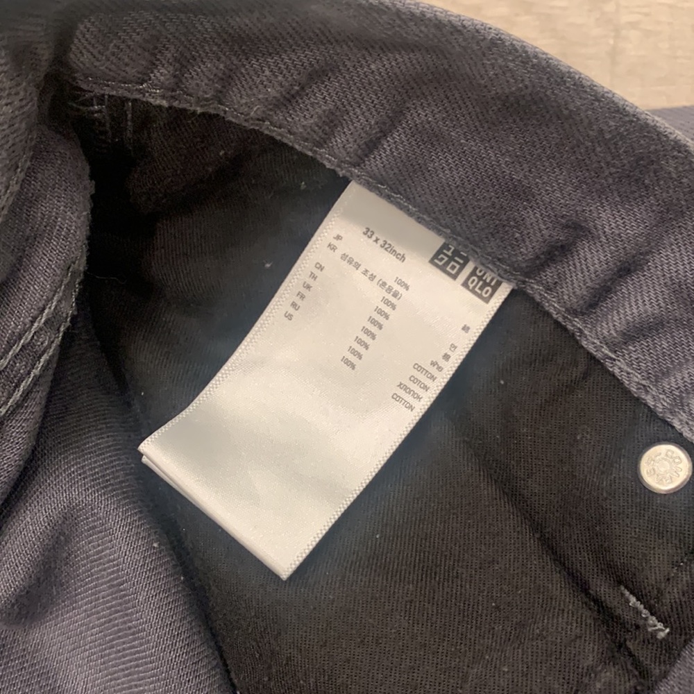 Uniqlo Gray Jeans - Picture 4 of 4